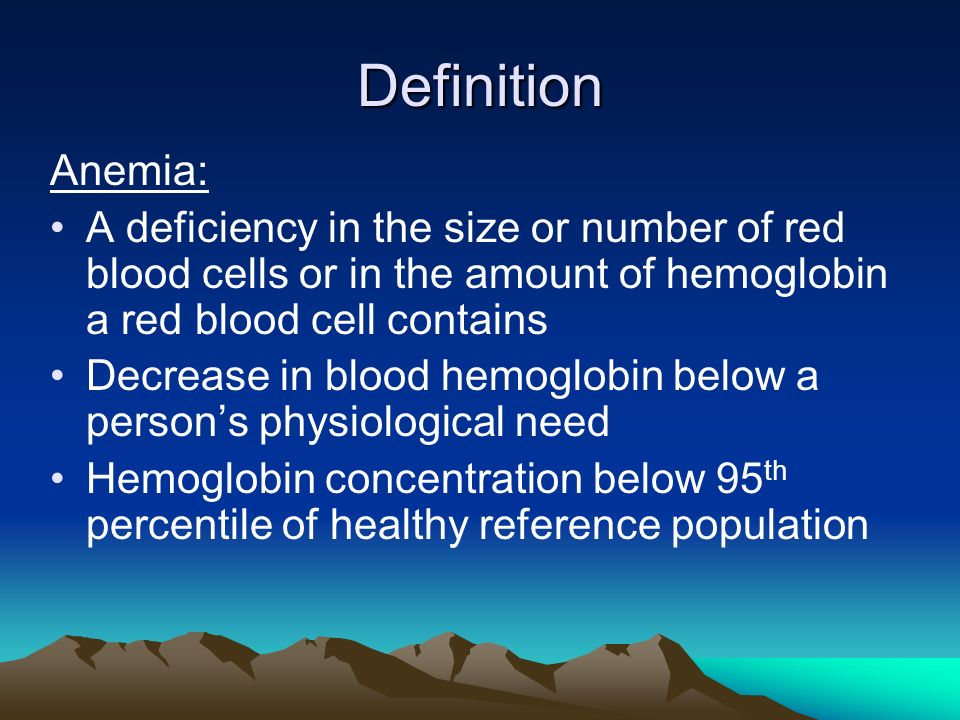 The definition of hemoglobin